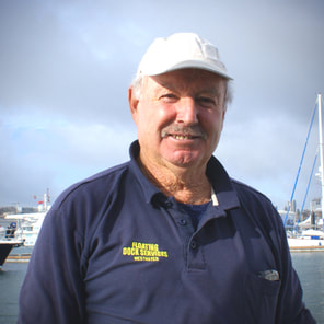 Ken Sharp, owner of the Floating Dock at Westhaven, has been boating all his life, and is familiar with all types of yachts and launches.